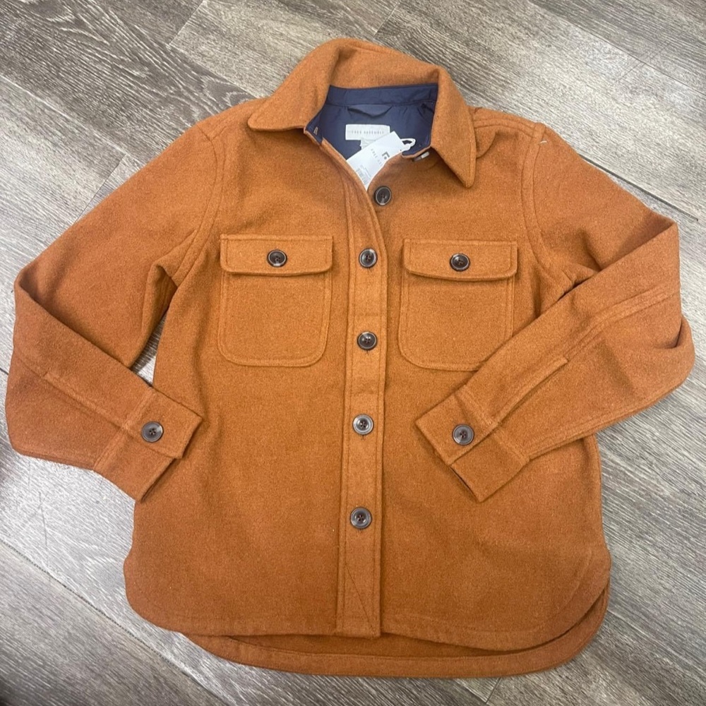 New with tags - Free Assembly Shacket XS - originally $42